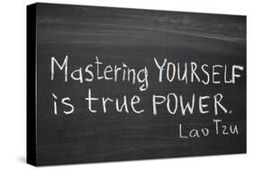 Mastering Yourself-Yury Zap-Stretched Canvas