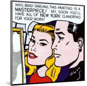 Masterpiece, 1962-Roy Lichtenstein-Mounted Art Print