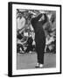 Masters Golf Tournament Winner Gary Player, Teeing Off-George Silk-Framed Premium Photographic Print