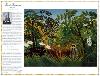 Masterworks of Art - Exotic Landscape-Henri Rousseau-Lamina Framed Art Print