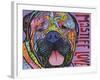 Mastiff Love-Dean Russo-Framed Giclee Print