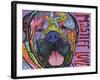 Mastiff Love-Dean Russo-Framed Giclee Print