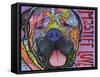 Mastiff Love-Dean Russo-Framed Stretched Canvas