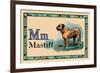 Mastiff-null-Framed Art Print