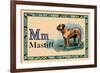 Mastiff-null-Framed Art Print