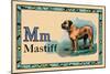 Mastiff-null-Mounted Art Print