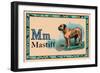 Mastiff-null-Framed Art Print