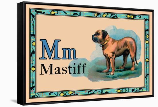 Mastiff-null-Framed Stretched Canvas