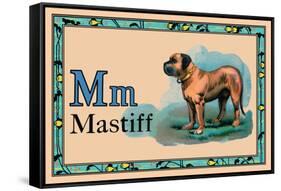 Mastiff-null-Framed Stretched Canvas