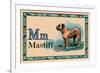 Mastiff-null-Framed Art Print