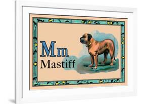 Mastiff-null-Framed Art Print