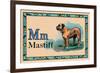 Mastiff-null-Framed Art Print