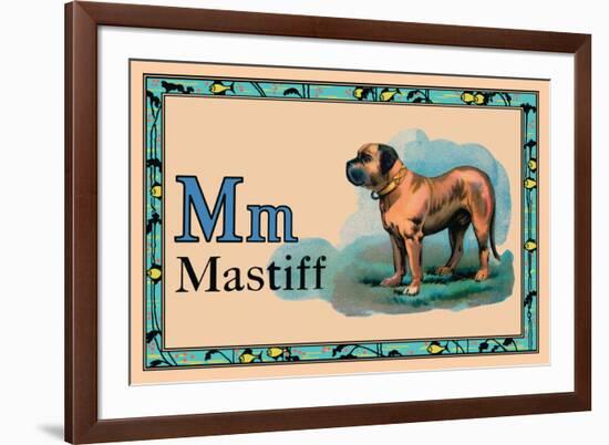 Mastiff-null-Framed Art Print