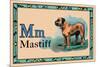 Mastiff-null-Mounted Art Print
