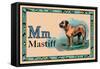 Mastiff-null-Framed Stretched Canvas