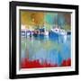 Masts at Metung-Craig Trewin Penny-Framed Art Print