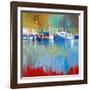 Masts at Metung-Craig Trewin Penny-Framed Art Print