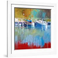 Masts at Metung-Craig Trewin Penny-Framed Art Print