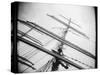 Masts of Tall Ship, Boston, Massachusetts, USA-Walter Bibikow-Stretched Canvas