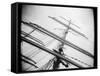 Masts of Tall Ship, Boston, Massachusetts, USA-Walter Bibikow-Framed Stretched Canvas