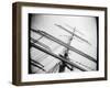 Masts of Tall Ship, Boston, Massachusetts, USA-Walter Bibikow-Framed Photographic Print