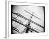 Masts of Tall Ship, Boston, Massachusetts, USA-Walter Bibikow-Framed Photographic Print