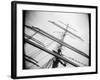 Masts of Tall Ship, Boston, Massachusetts, USA-Walter Bibikow-Framed Photographic Print