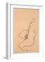 Masturbating Woman Without Head, 1918-Egon Schiele-Framed Giclee Print