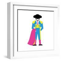 Mat from Barceona-Tosh-Framed Art Print