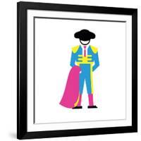 Mat from Barceona-Tosh-Framed Art Print