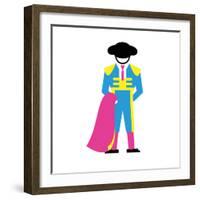 Mat from Barceona-Tosh-Framed Premium Giclee Print