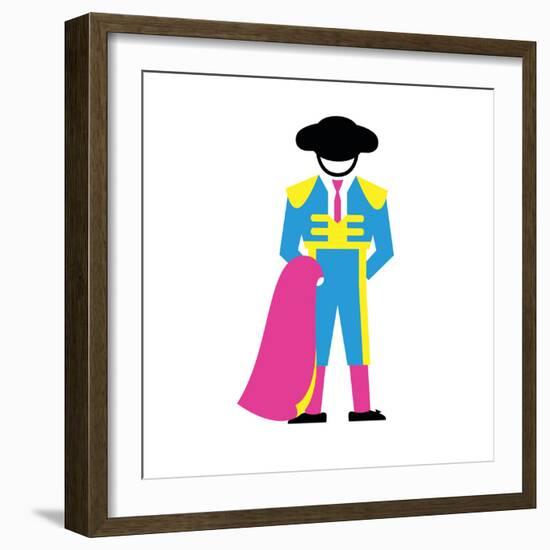 Mat from Barceona-Tosh-Framed Premium Giclee Print