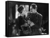 MATA HARI, 1932 directed by GEORGE FITZMAURICE Greta Garbo / Lionel Barrymore (b/w photo)-null-Framed Stretched Canvas