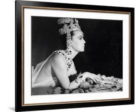 Mata-Hari agent H.21 by JeanLouisRichard with Jeanne Moreau, 1964 (b/w photo)-null-Framed Photo