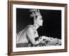 Mata-Hari agent H.21 by JeanLouisRichard with Jeanne Moreau, 1964 (b/w photo)-null-Framed Photo