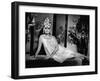 Mata-Hari agent H.21 by JeanLouisRichard with Jeanne Moreau, 1964 (b/w photo)-null-Framed Photo