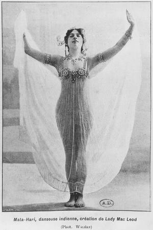 Mata Hari, C.1905' Giclee Print - Stanislaus Walery | AllPosters.com