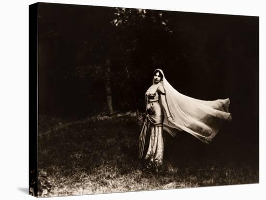 Mata Hari dancing, ca. 1910-null-Stretched Canvas