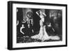 Mata Hari exécutant des danses  brahmaniques dans la bibliothèque du Musée Guimet de Paris-null-Framed Giclee Print