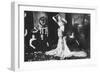 Mata Hari exécutant des danses  brahmaniques dans la bibliothèque du Musée Guimet de Paris-null-Framed Giclee Print