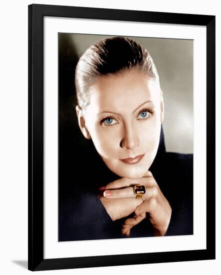 Mata Hari, Greta Garbo, 1931-null-Framed Photo