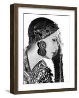 Mata Hari, Greta Garbo, 1931-null-Framed Photo