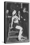Mata Hari in the Wings with a Fireman, C.1905-null-Framed Stretched Canvas