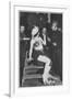Mata Hari in the Wings with a Fireman, C.1905-null-Framed Giclee Print