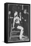 Mata Hari in the Wings with a Fireman, C.1905-null-Framed Stretched Canvas