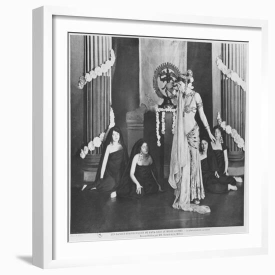 Mata Hari Performing in Musee Guimet, Paris, 13th March 1905-Paul Boyer-Framed Giclee Print