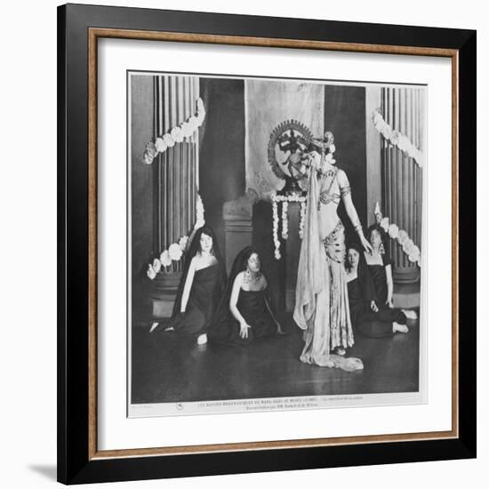 Mata Hari Performing in Musee Guimet, Paris, 13th March 1905-Paul Boyer-Framed Giclee Print