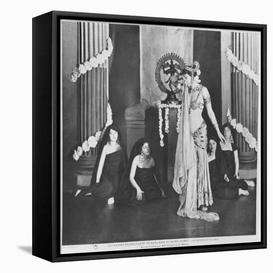 Mata Hari Performing in Musee Guimet, Paris, 13th March 1905-Paul Boyer-Framed Stretched Canvas