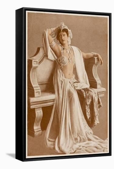 Mata Hari-null-Framed Stretched Canvas