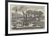 Matacong, on the West Coast of Africa, the Pier, Warehouses, Etc-null-Framed Giclee Print